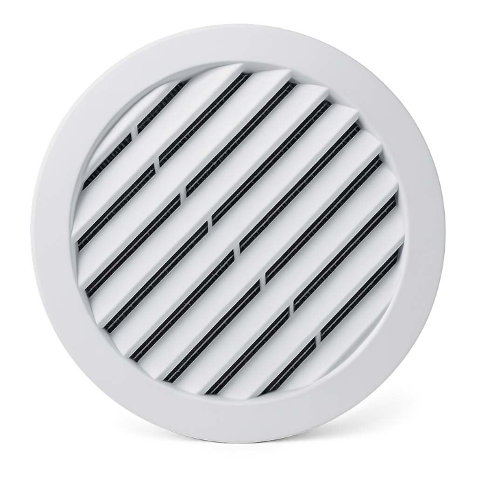 Slika Ventilaciona rešetka Ø100 sa zaštitnom mrežom V-04100
